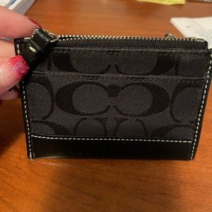Coach mini wallet